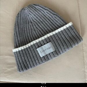 Calvin Klein Grey Beanie